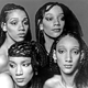 Clockwise from top left: Sister Sledge’s Joni Sledge, Kim Sledge, Debbie Sledge and Kathy Sledge, circa 1977 (Michael Ochs Archives/Getty Images)